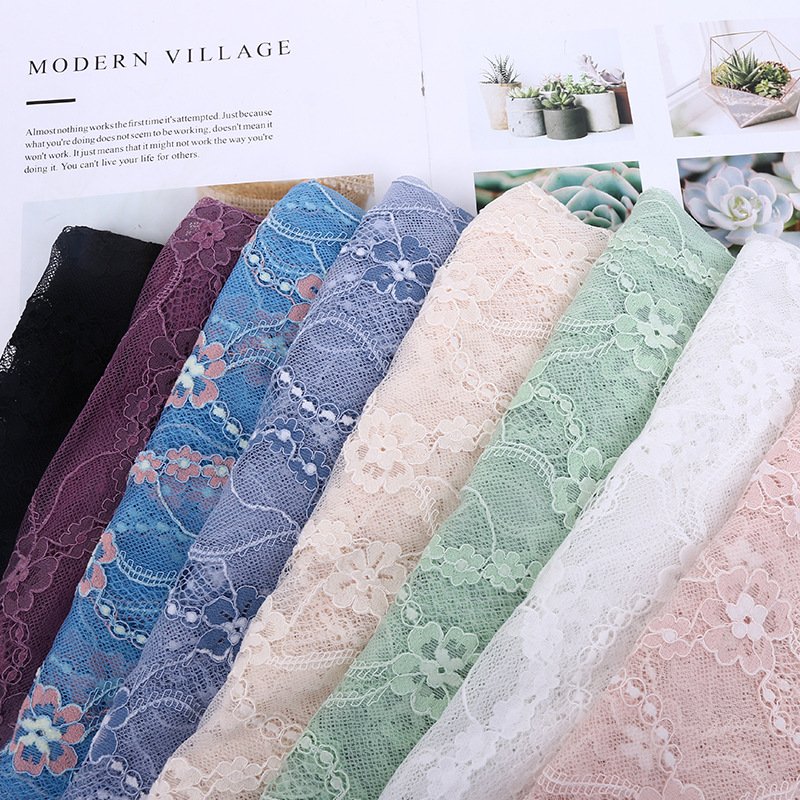 Lace Fabric 3D Women's Polyester Brushed for Women's Wear Wholesale Su 5